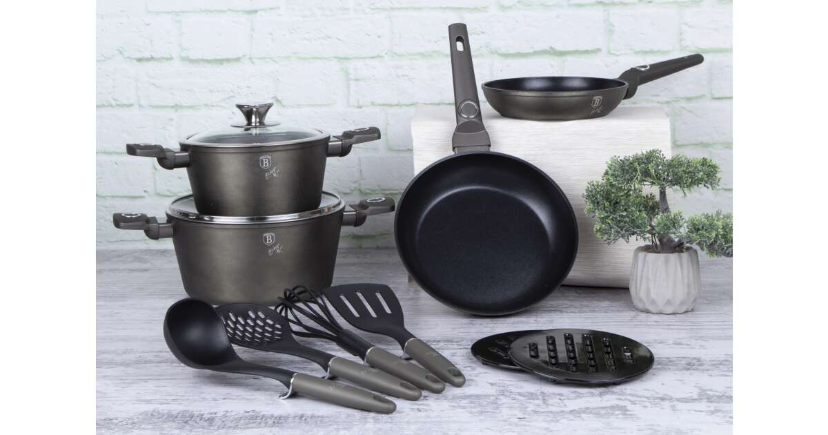 10 - Piece Cookware Set | Berlinger Haus BH/7166 - Hochwertige Küchenprodukte | High Quality Kitchen Product | UrbanHaus