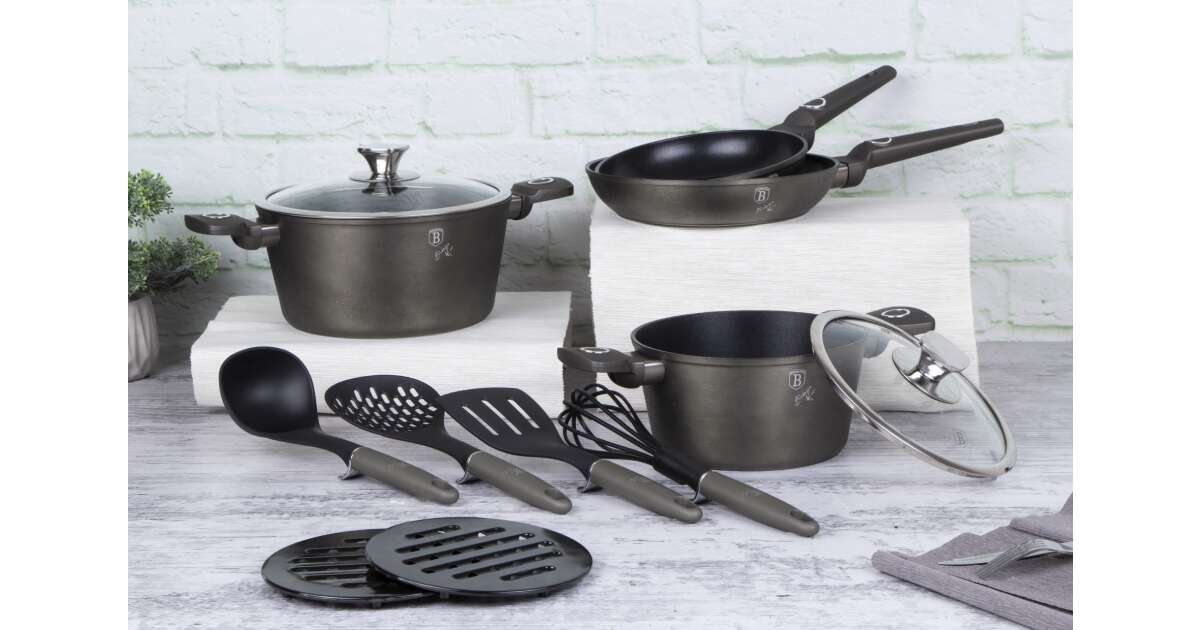 10 - Piece Cookware Set | Berlinger Haus BH/7166 - Hochwertige Küchenprodukte | High Quality Kitchen Product | UrbanHaus