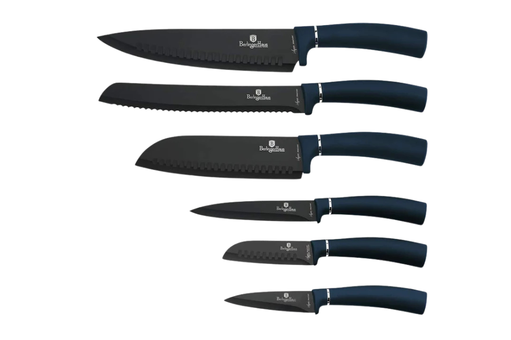 Berlinger Haus BH 2514N Aquamarine 6-Piece Knife Set – Precision, Style & Performance!