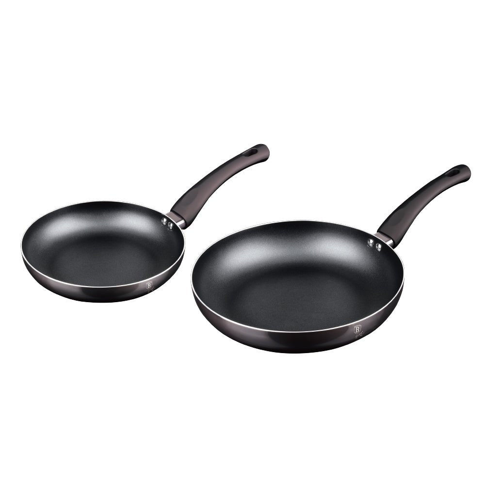 Berlinger Haus 2 - Piece Frypan Set | BH/8281 | Non - Stick & Induction Ready | Carbon Pro Collection - Hochwertige Küchenprodukte | High Quality Kitchen Product | UrbanHaus