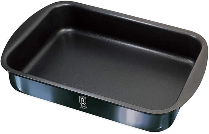 Berlinger Haus BH - 1547A Aquamarine Baking Tray (35 × 27 × 6.5 cm) – The Ultimate Non - Stick Bakeware! - Hochwertige Küchenprodukte | High Quality Kitchen Product | UrbanHaus