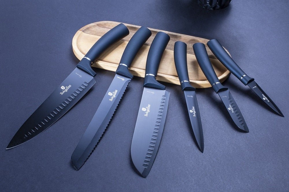 Berlinger Haus BH 2514N Aquamarine 6 - Piece Knife Set – Precision, Style & Performance! - Hochwertige Küchenprodukte | High Quality Kitchen Product | UrbanHaus