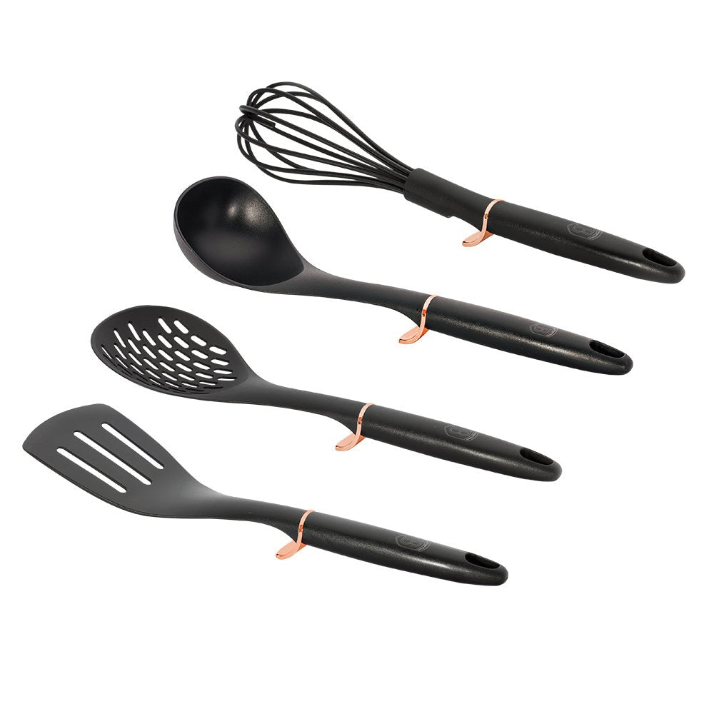 Berlinger Haus BH/6208N Black Rose Collection – Elegant & Functional Cooking Utensils Set - Hochwertige Küchenprodukte | High Quality Kitchen Product | UrbanHaus