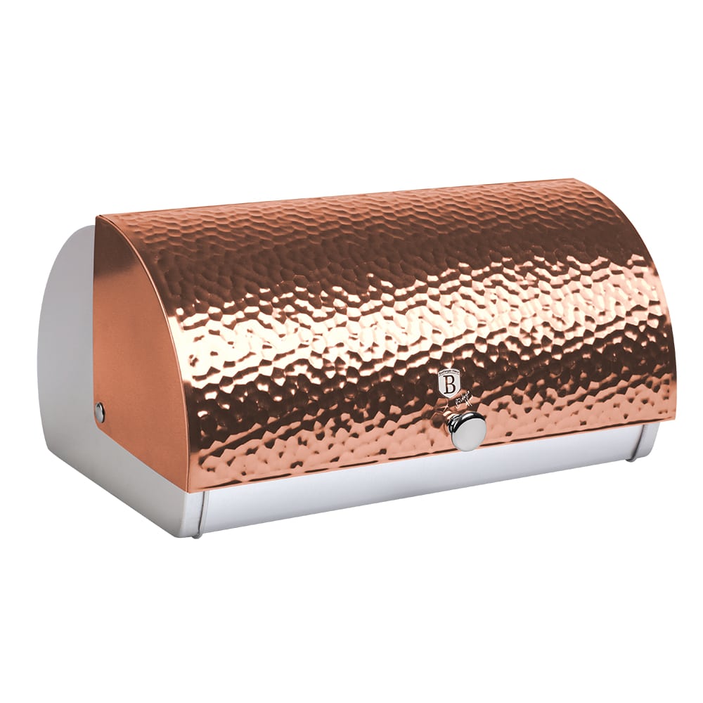 Berlinger Haus BH/6726 Rose Gold Edition Bread Box: A Blend of Elegance and Practicality - Hochwertige Küchenprodukte | High Quality Kitchen Product | UrbanHaus