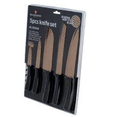 Blaumann BL - 2612NO - 10 5 - Piece Stainless Steel Knife Set | Precision & Elegance in Your Kitchen! - Hochwertige Küchenprodukte | High Quality Kitchen Product | UrbanHaus